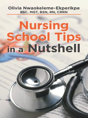 cover image of Nursing School Tips in a Nutshell